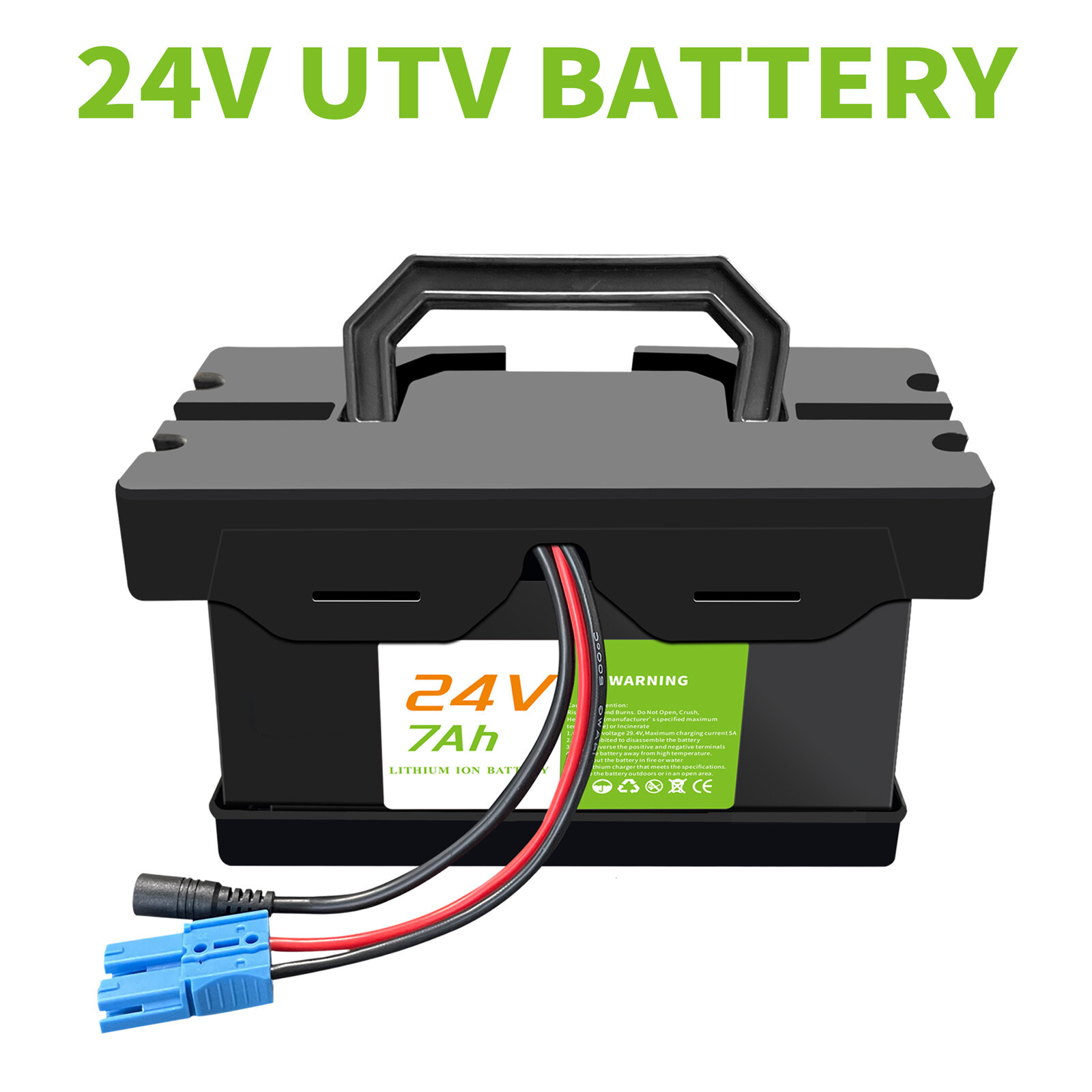 24V 7Ah Lithium Battery for 24V Ride-On Cars Toys