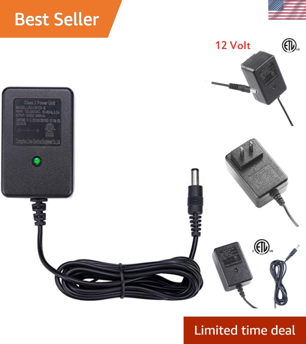 12V Certified Charger for Kids Ride On Car – Safe & Efficient Power Supply
