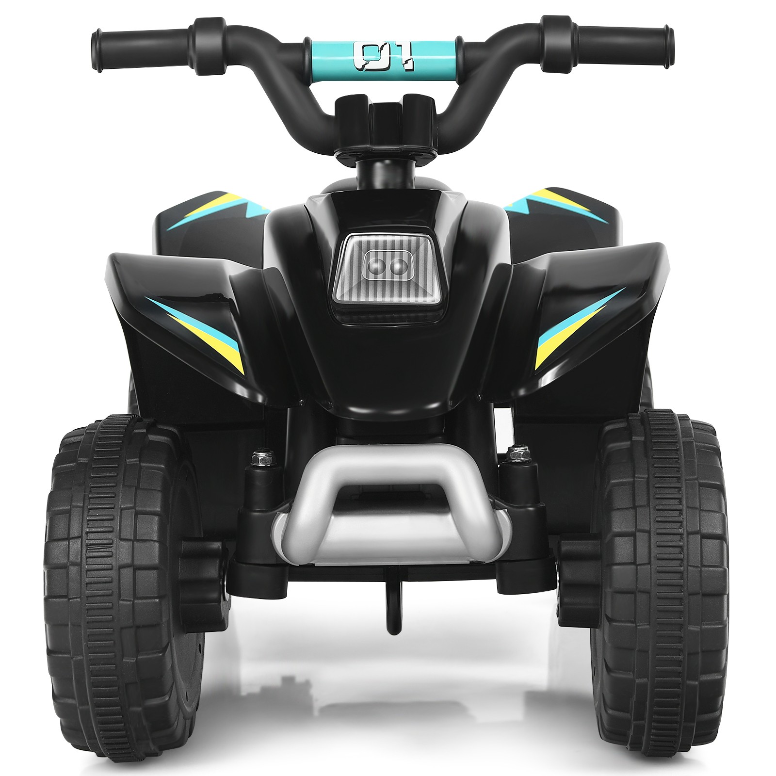 6V Kids Electric Quad ATV 4 Wheels Ride On Toy Toddlers Forward&Reverse Black