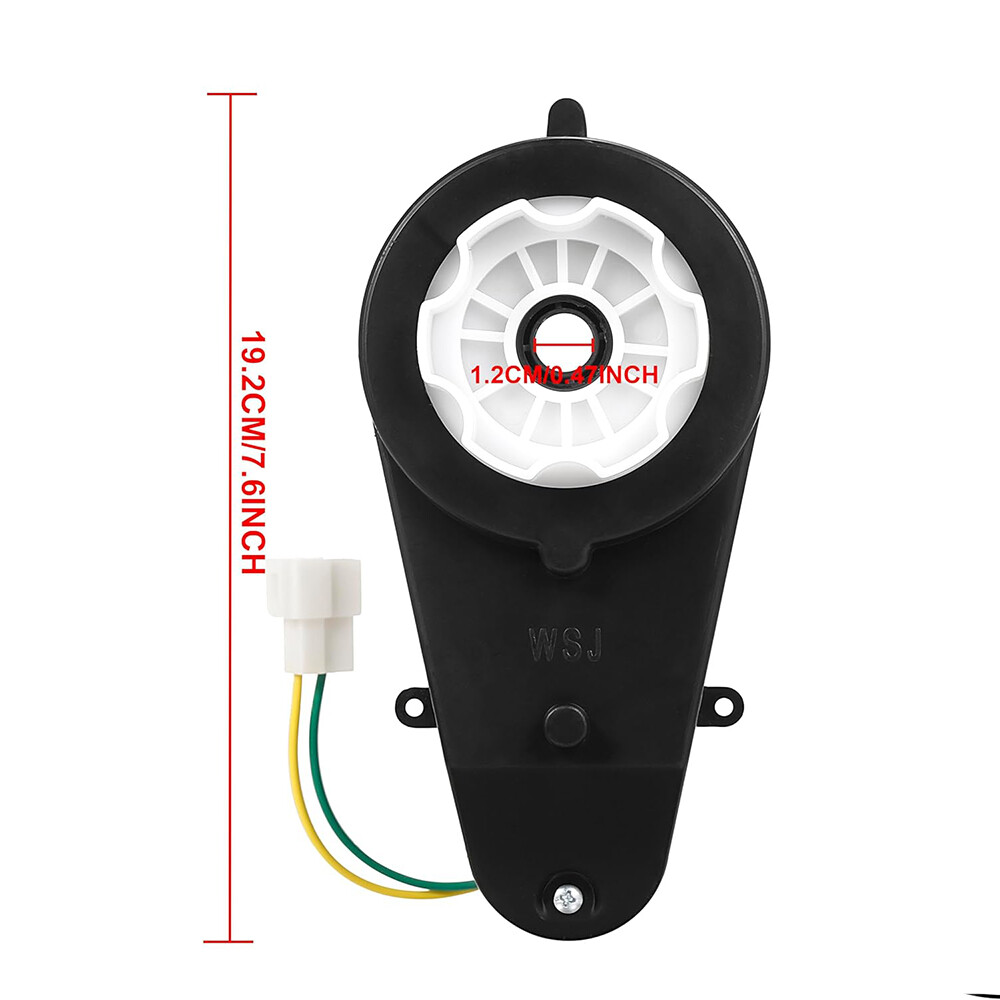 1 Pair 12V Power Wheels Gearbox 35000rpm Motor for Electric Car Kids Ride On Car