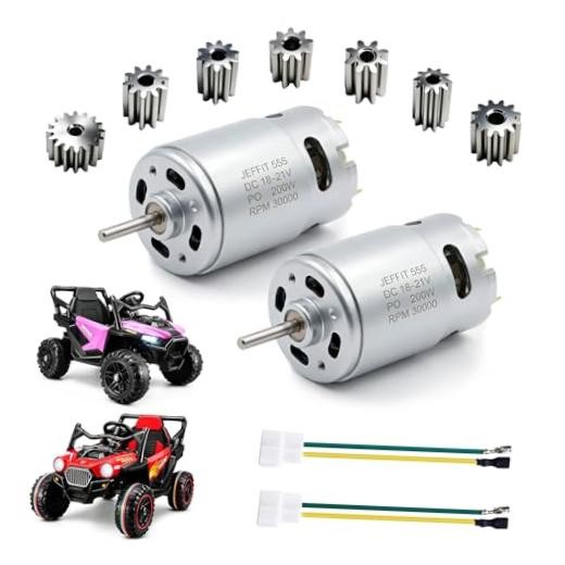 2Pack 18V 21V 24V RS555 30000RPM Fast Drive Electric Motor for 18V 30000RPM