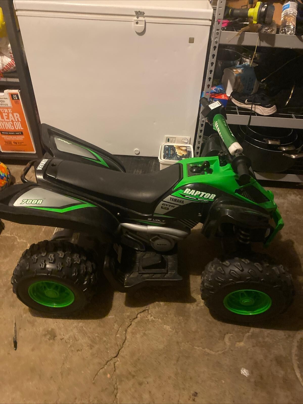 12 Volt Raptor Battery Powered Ride-On Custom Graphic Design For Kids Age 3+