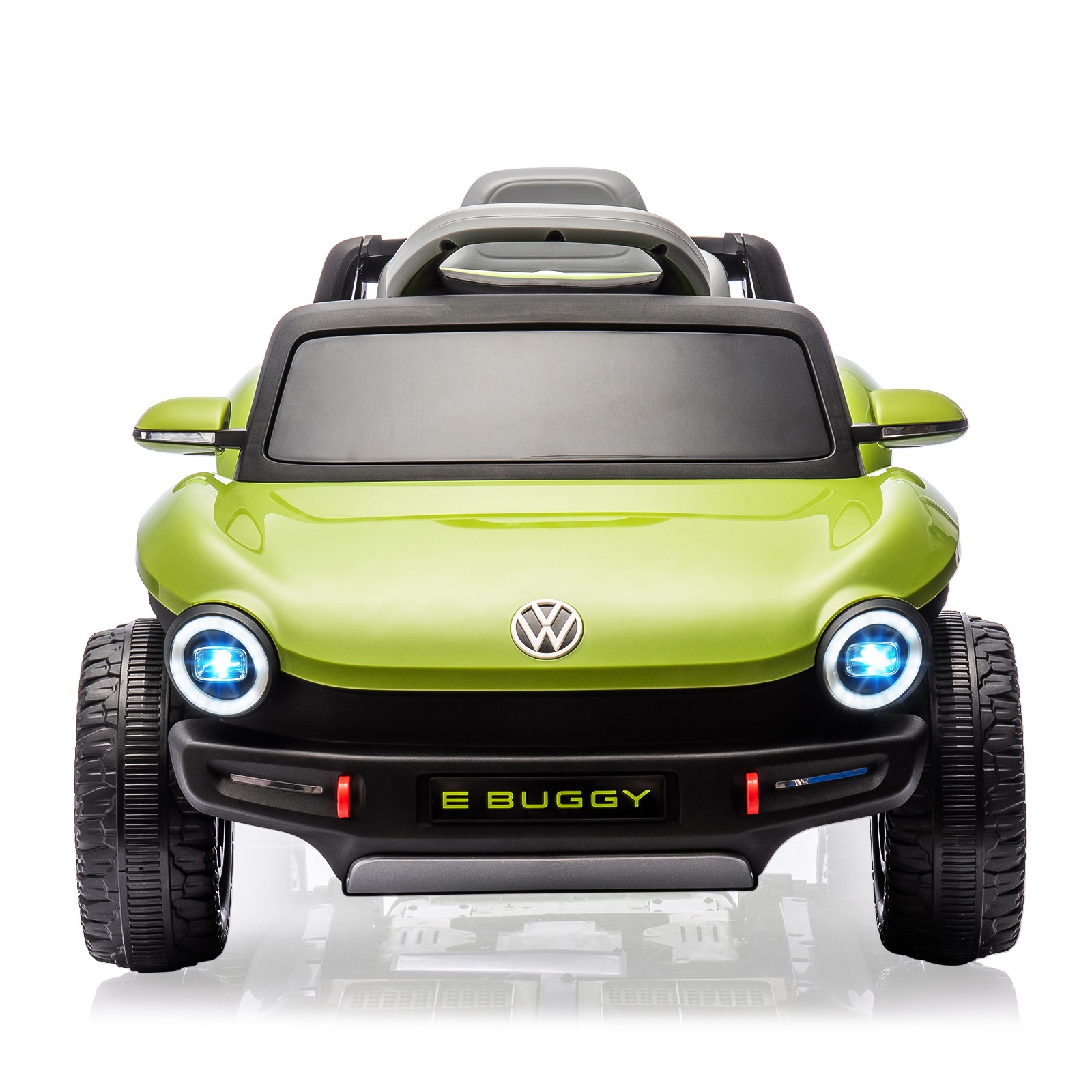 12V Licensed Volkswagen Beetle Kids Ride On Car Remote LED USB Horn Music