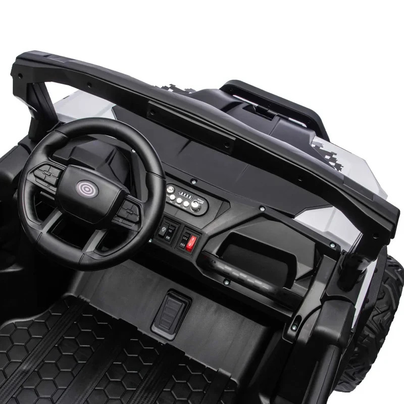 24V 4WD KIDS RIDE ON ELECTRIC UTV CAR 480W 4X POWERFUL MOTORS,2 SEATER LIGHTS+RC