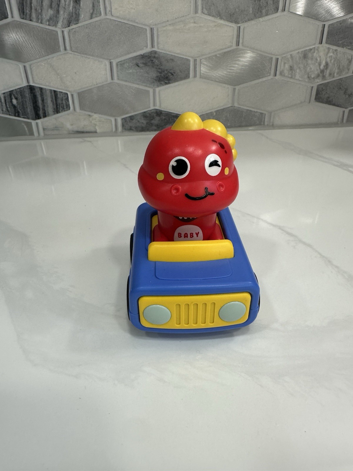 Car Toy for 1+ Year Old Baby Animal Dinosaur Racing Cars for Toddlers 1-3