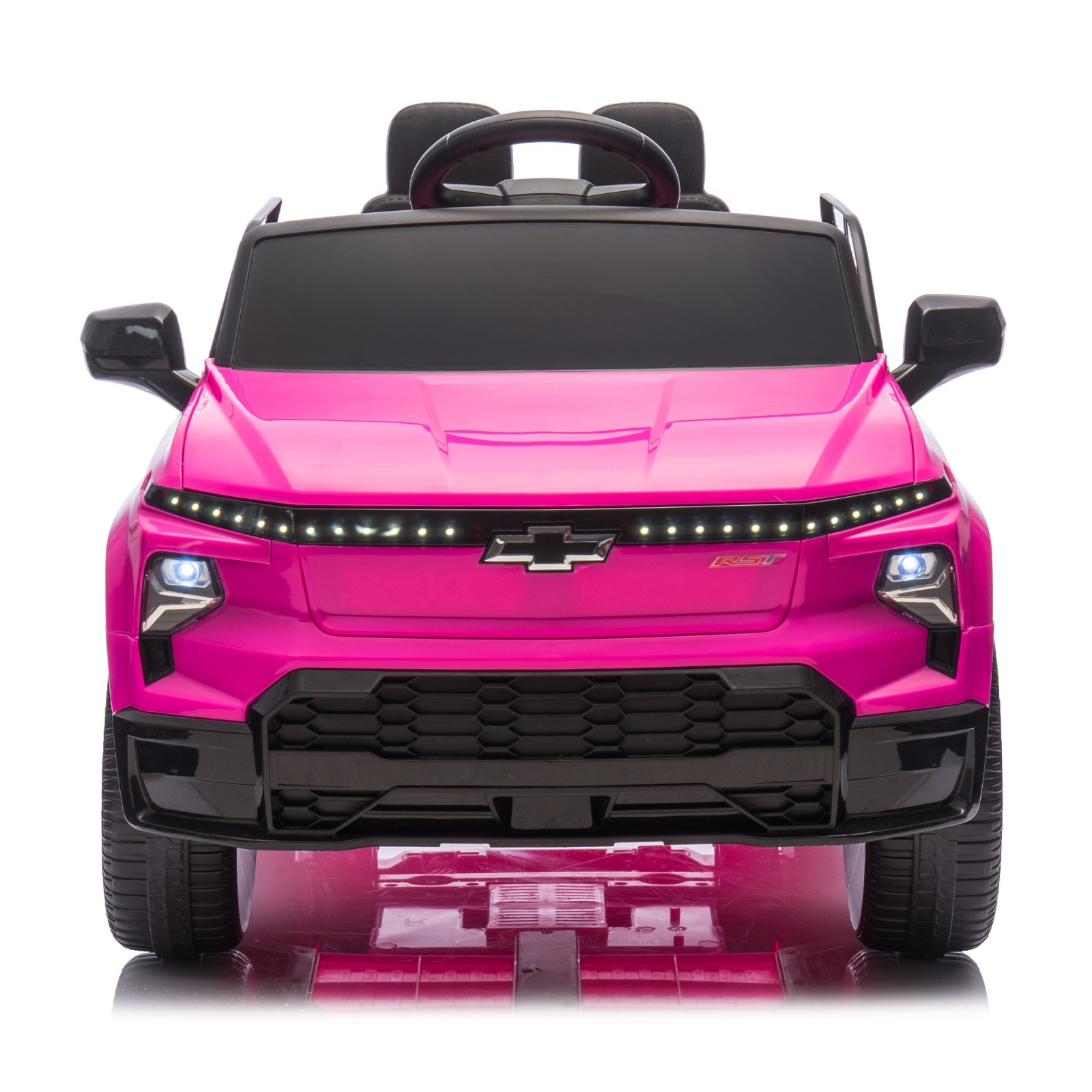 24V Ride On Car Licensed Chevrolet Battery Powered Truck Toy for Kids Aged 3-5