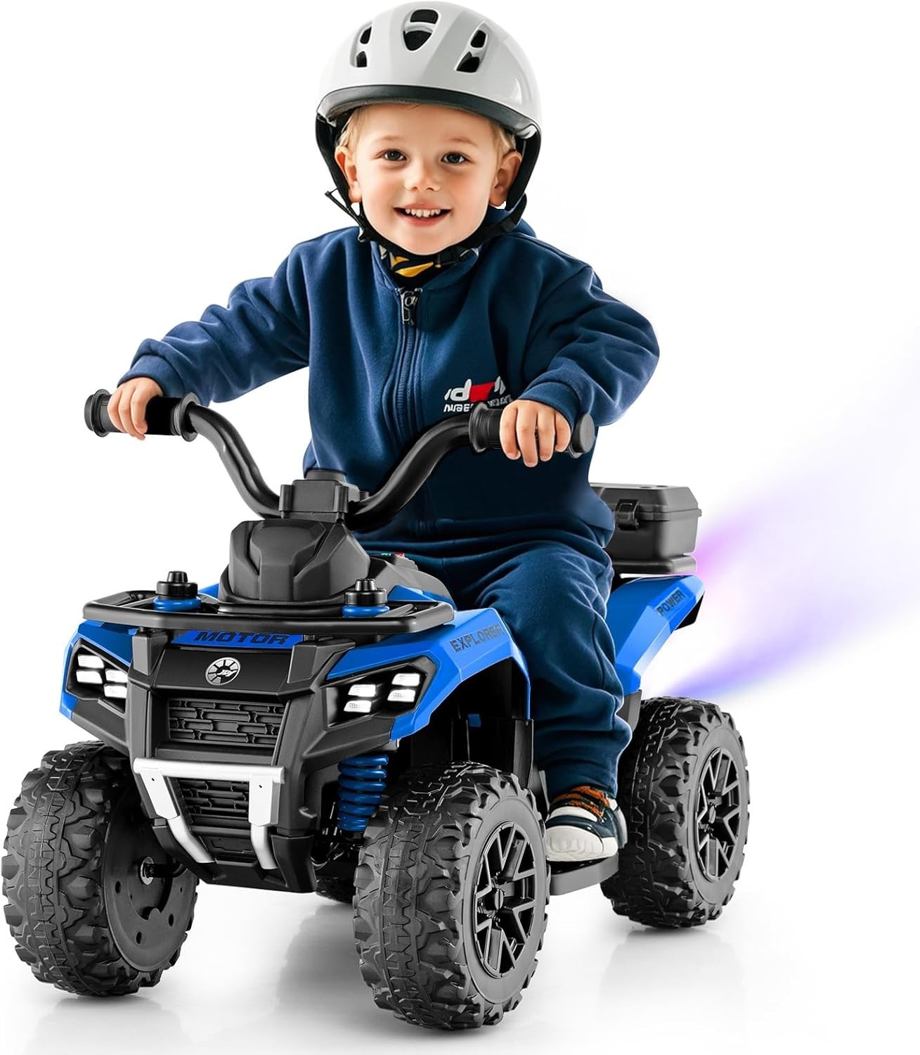 Carro Electrico Para Niños De 3 A 5 Años Montar Manejar Y Jugar Con Luces NUEVO