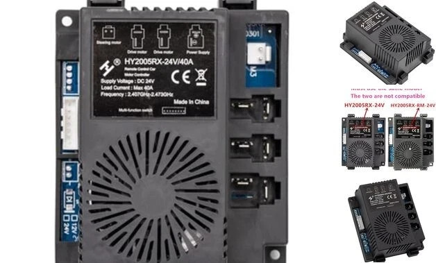 HY2005RX-24V 40A Mainboard Receiver Kids Powered Ride on car, Controller