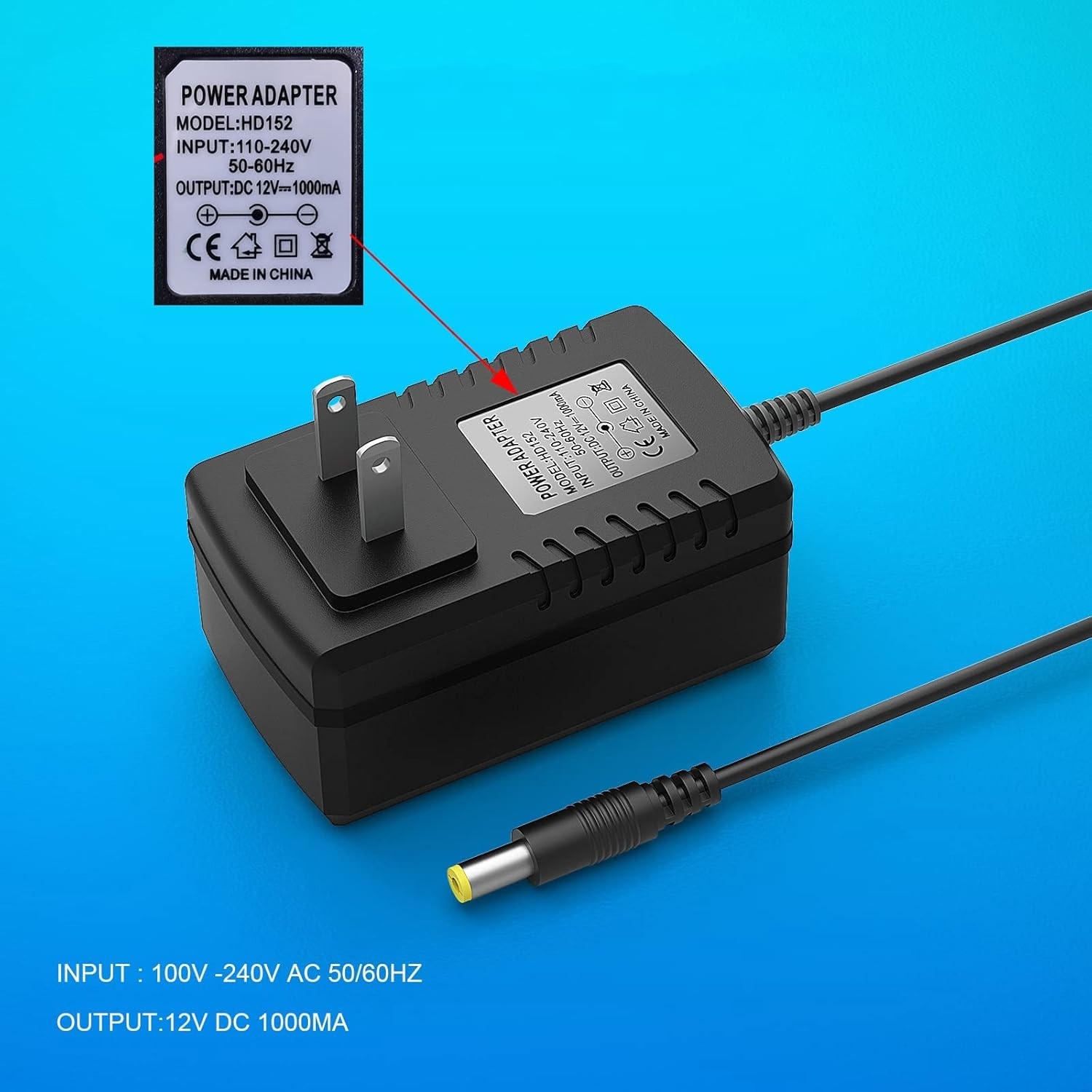 Kids Ride On Toy 12V Battery Charger – Overcharge Protection, Lightweight Design