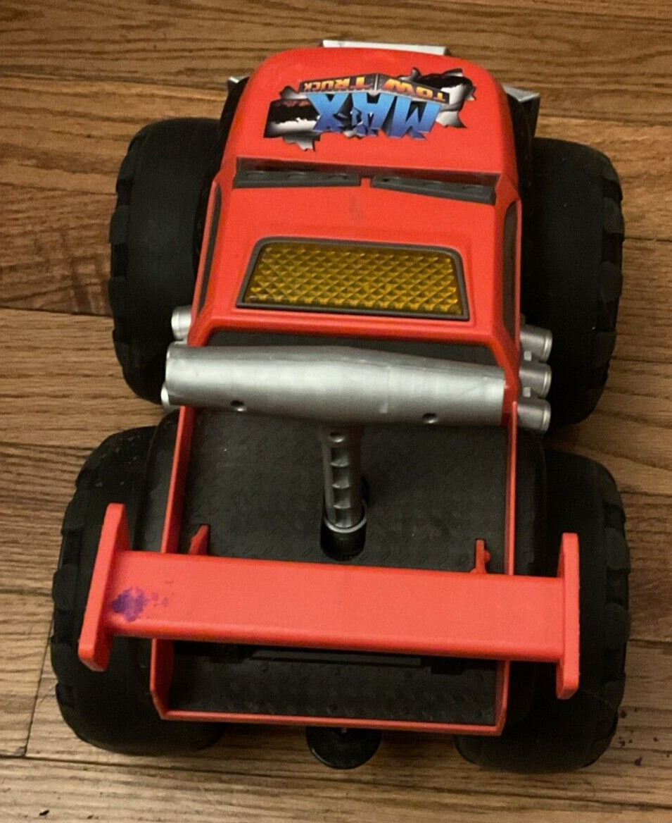 MAX Tow Truck 200lbs Red Electronic Talking Jakks Pacific 2014 TOW DOESN’T WORK