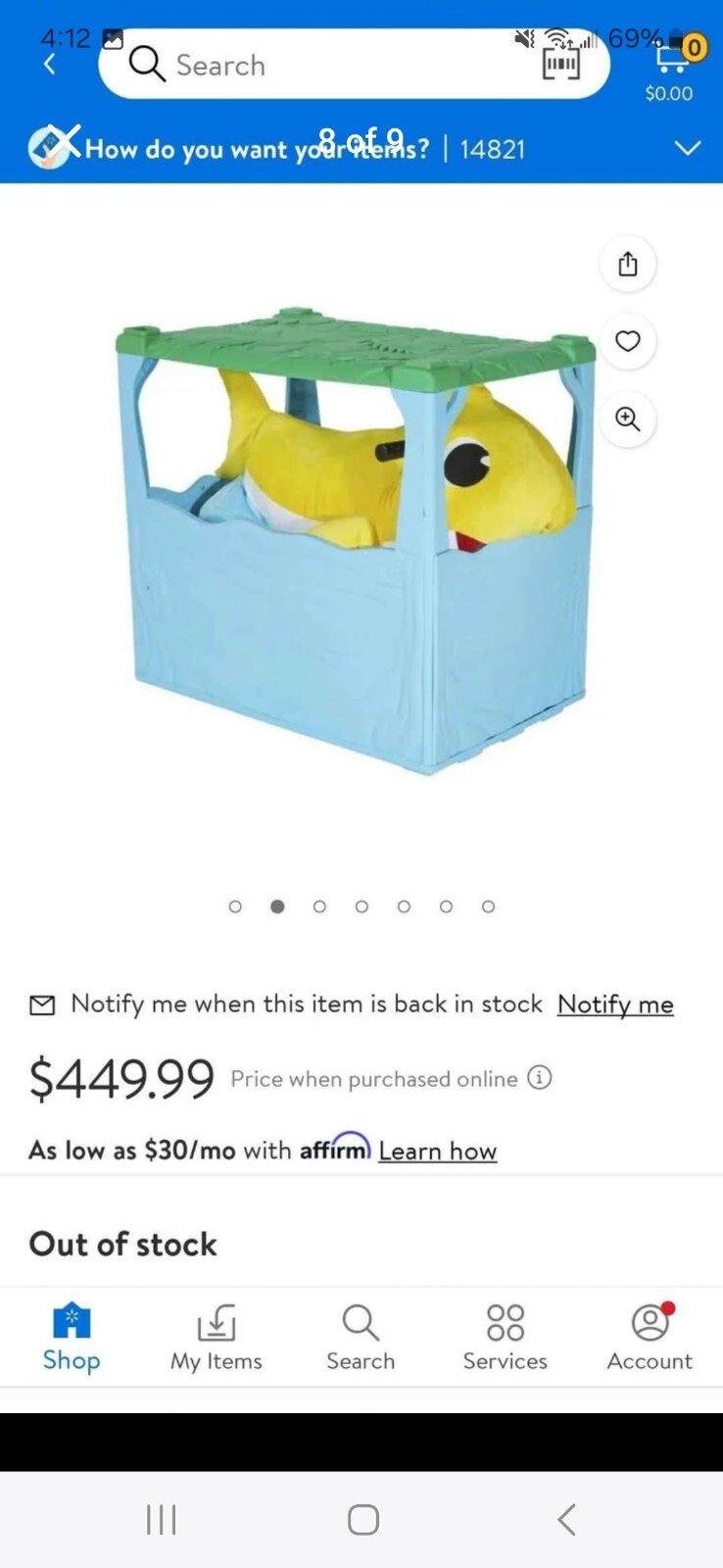 Baby Shark Ride On Toy