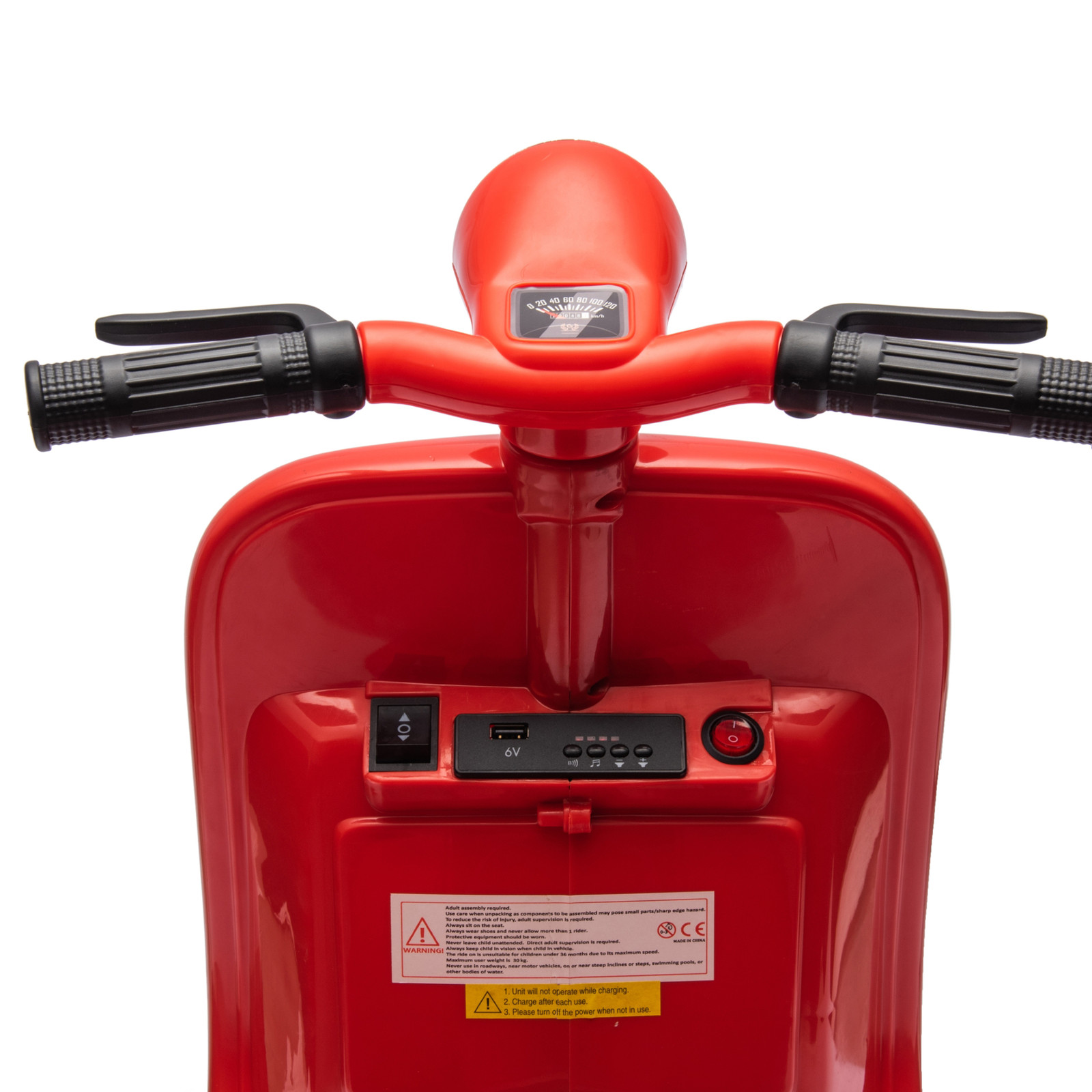 12V Kids’ Vespa Electric Scooter Toy