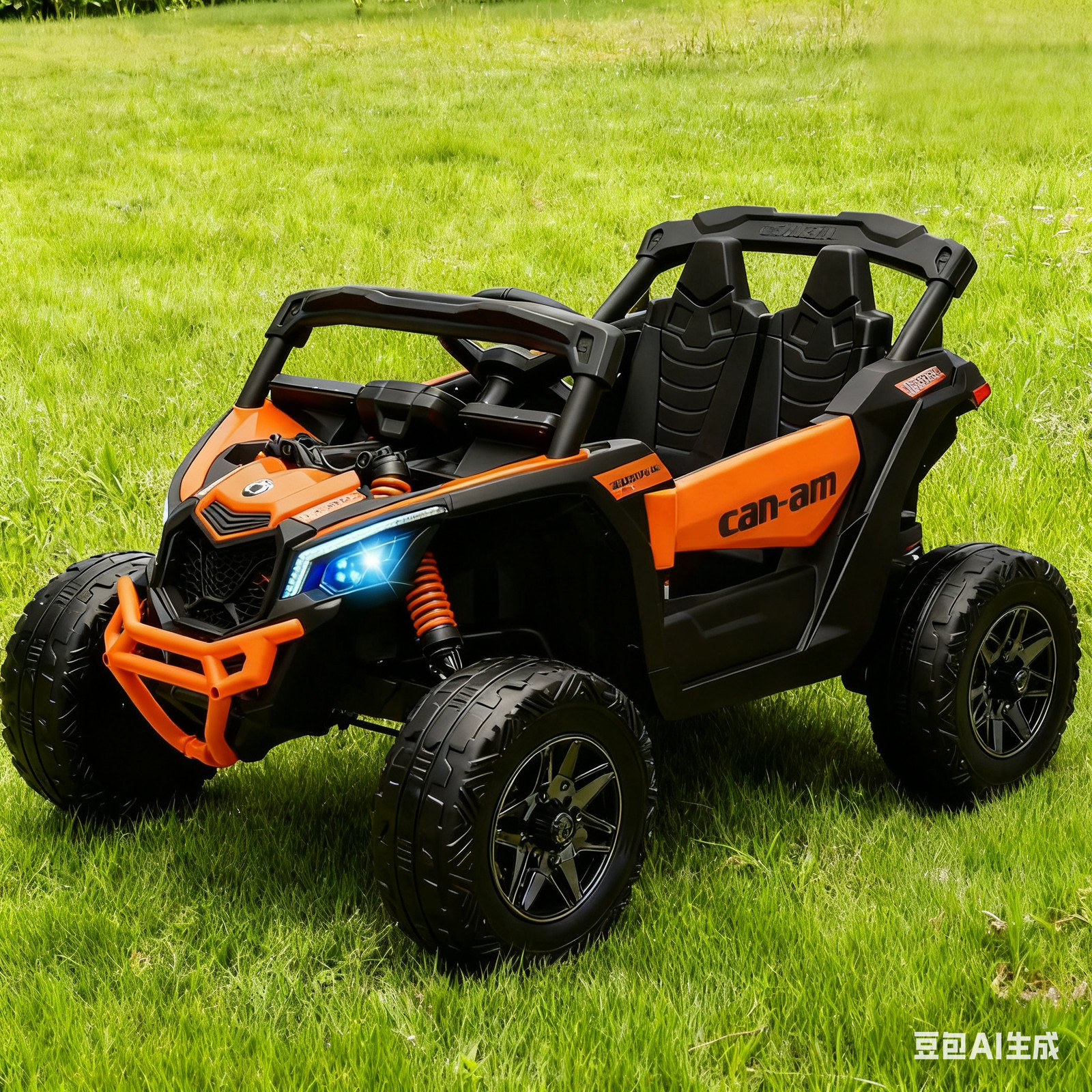 Kids 2 Seaters Electric Ride On UTV Car 4 Wheeler Off-Road Vehicle w/ Remote