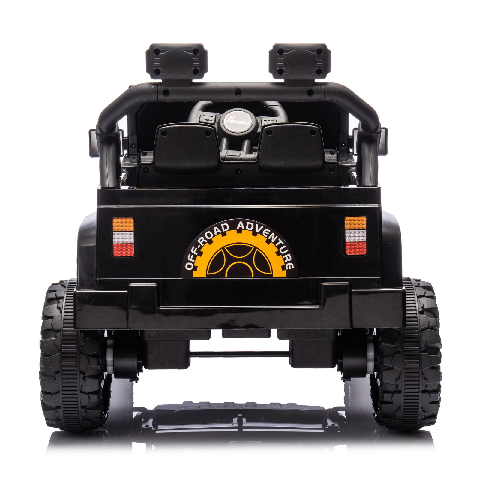 4.5Ah Toddlers Kids Ride on Truck Car Parents Control LED Light Music DualMotor