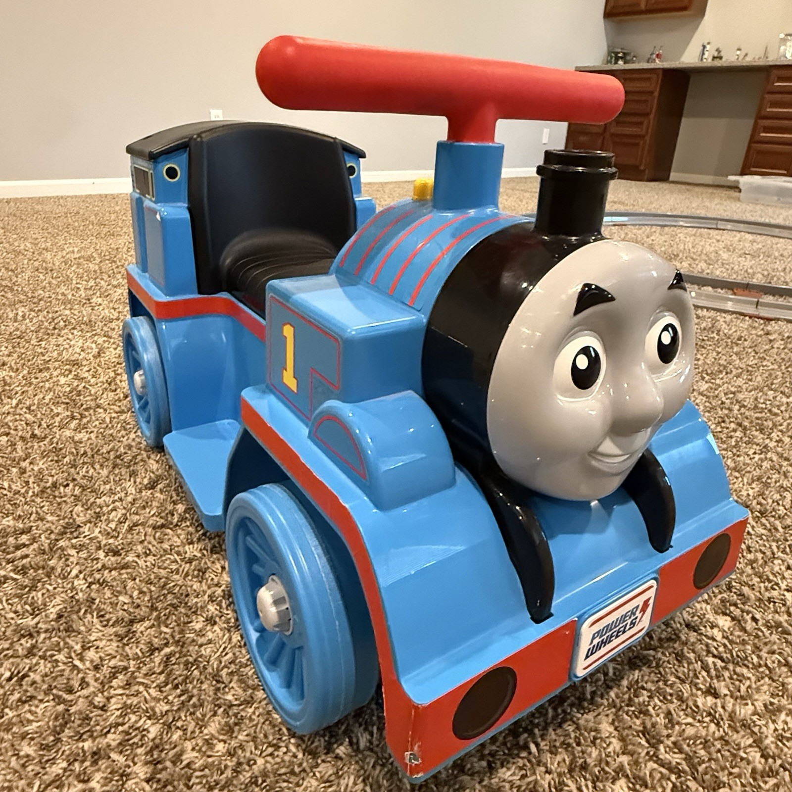 Fisher Price Power Wheels Ride-on Thomas & Friends Thomas On Track WORKS!!