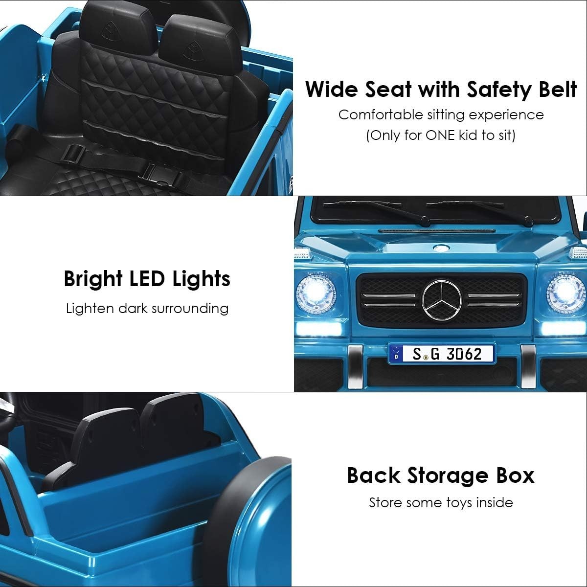 Licensed Mercedes-Benz Maybach 12V Ride On Car for Kids – Remote Controlled Fun