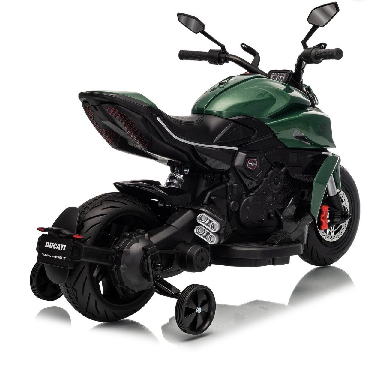 New Bro Ducati & Bentley Motorcycle Kids 12V Ride-On