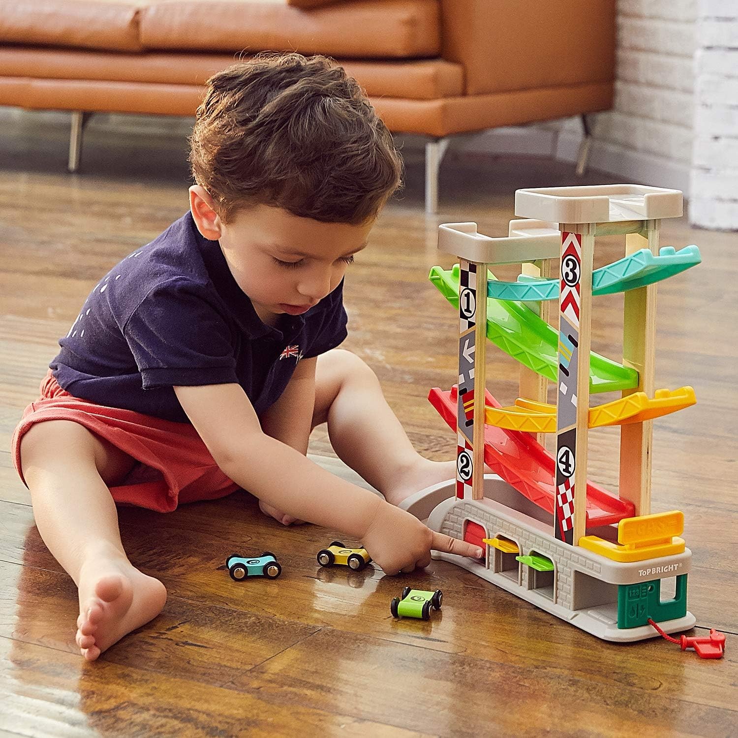Colorful Race Track Toy for 18 Old