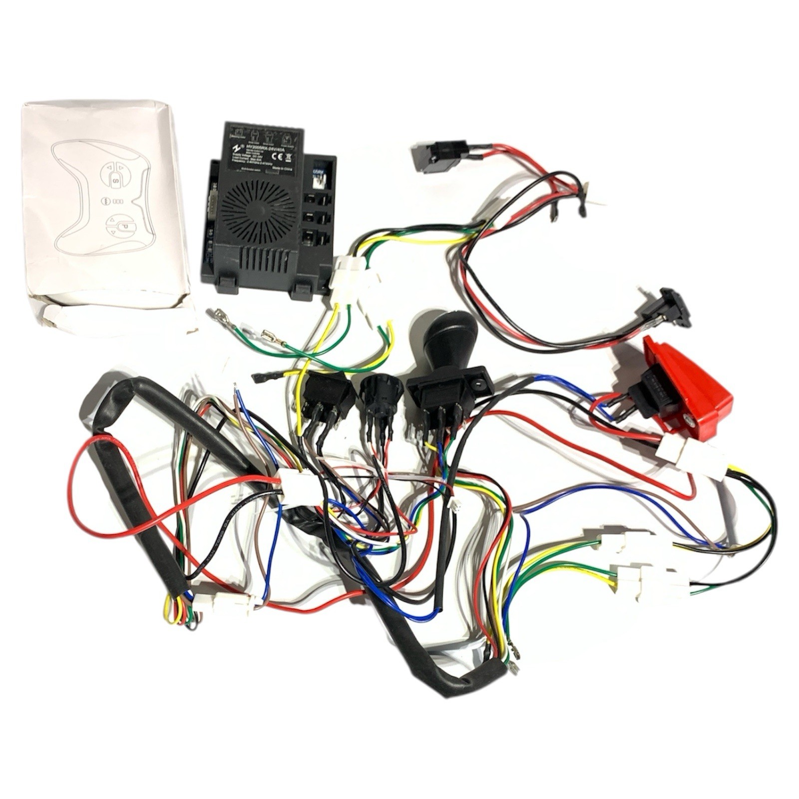 24 Volt DIY Wires Harness Conversion Kit for Kid’s Ride On Toys Car,2.4G Set …
