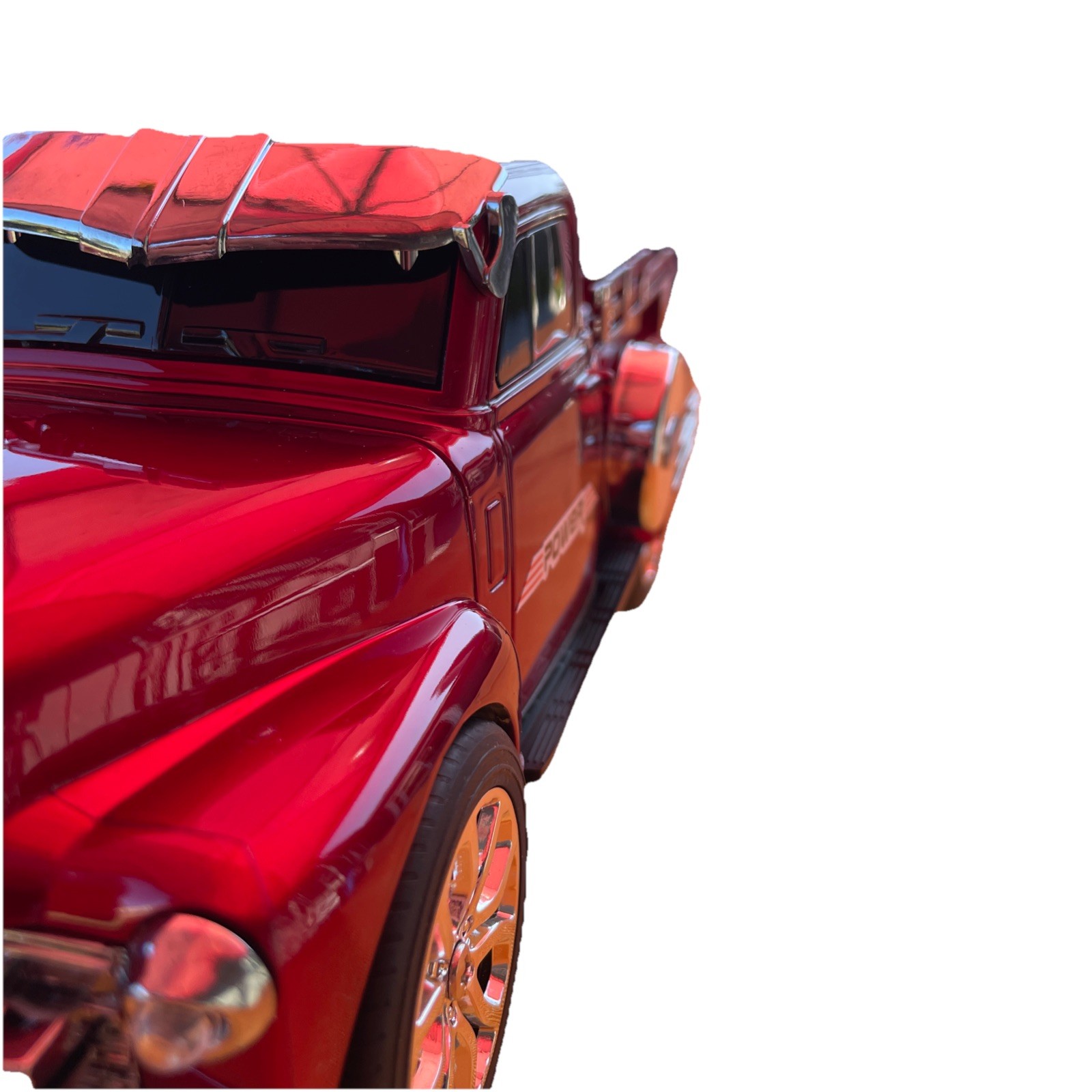 New -FM Radio -Bluetooth Speaker-Red Truck – RED TRK-5300BT Rechargeable Battery
