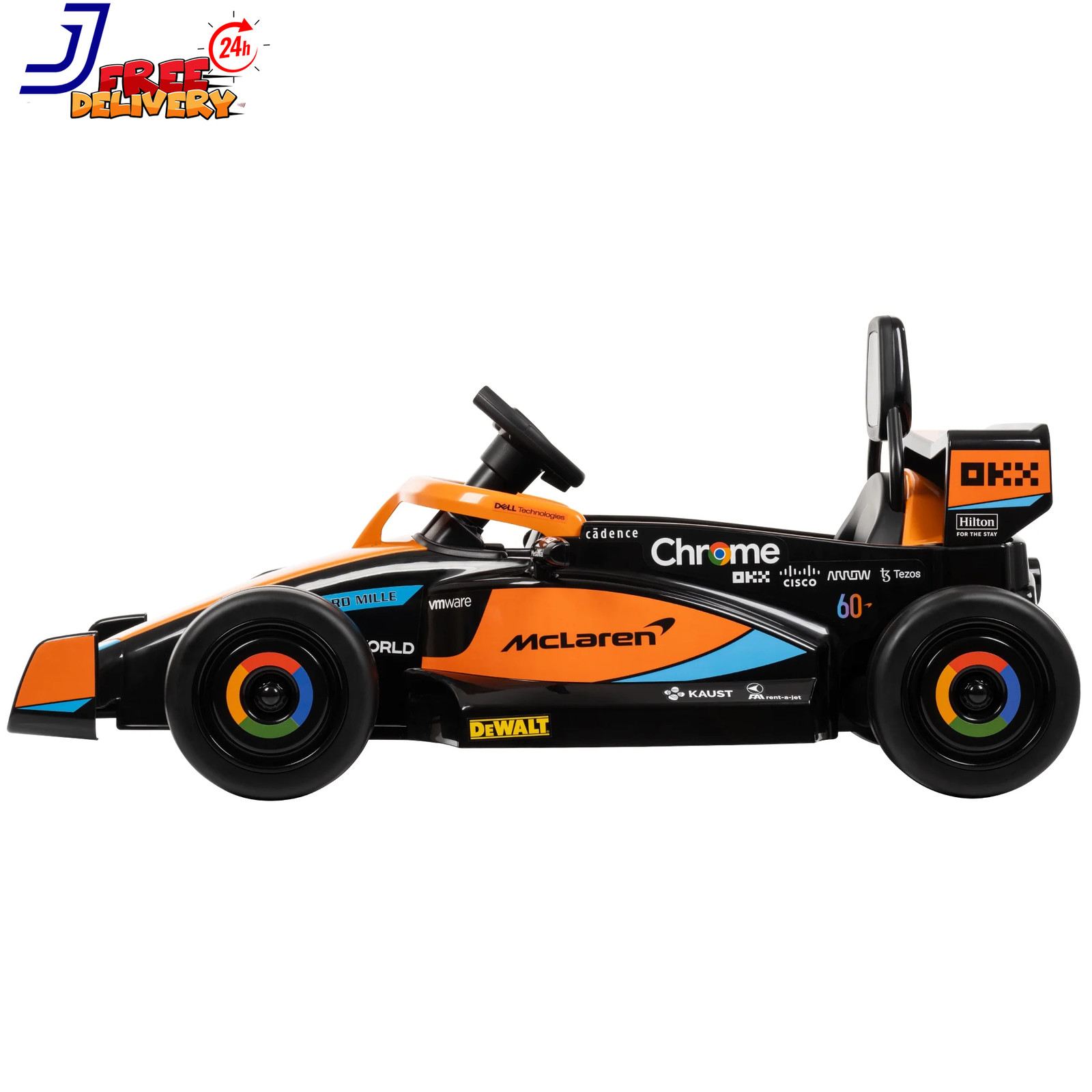 12V Mclaren F1 Race Car Kids Battery Ride-On Toy Remote Control FREE SHIPPING