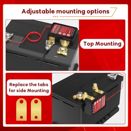 12V 24V 250A Black Remote Battery Disconnect 250A Battery Disconnect Switch