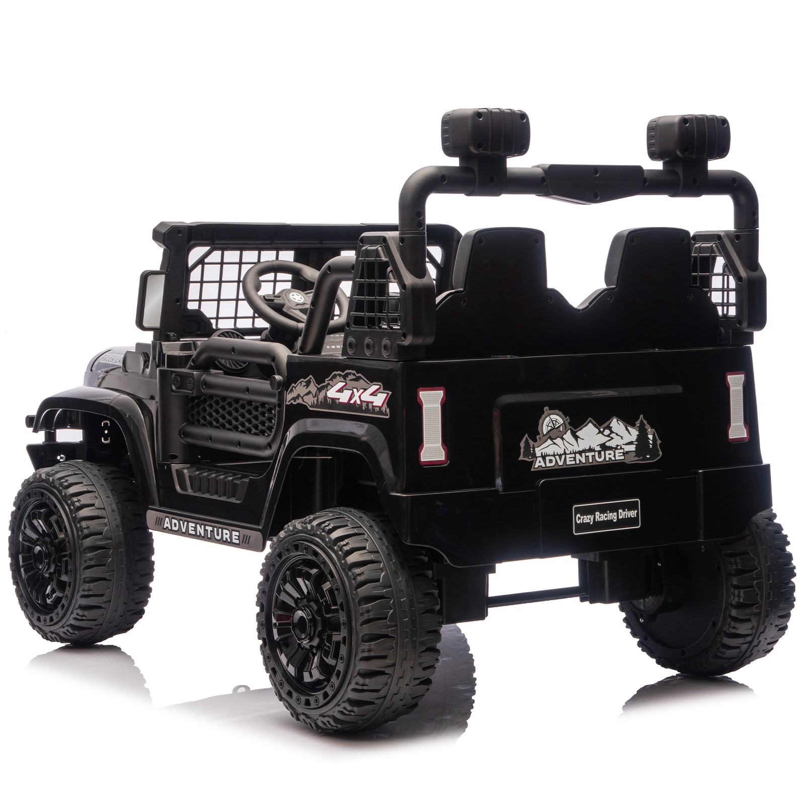 24V 100W*2 Two-seater Kids Ride On Car RC 4-Wheel Shock Absorption for kids 3-8