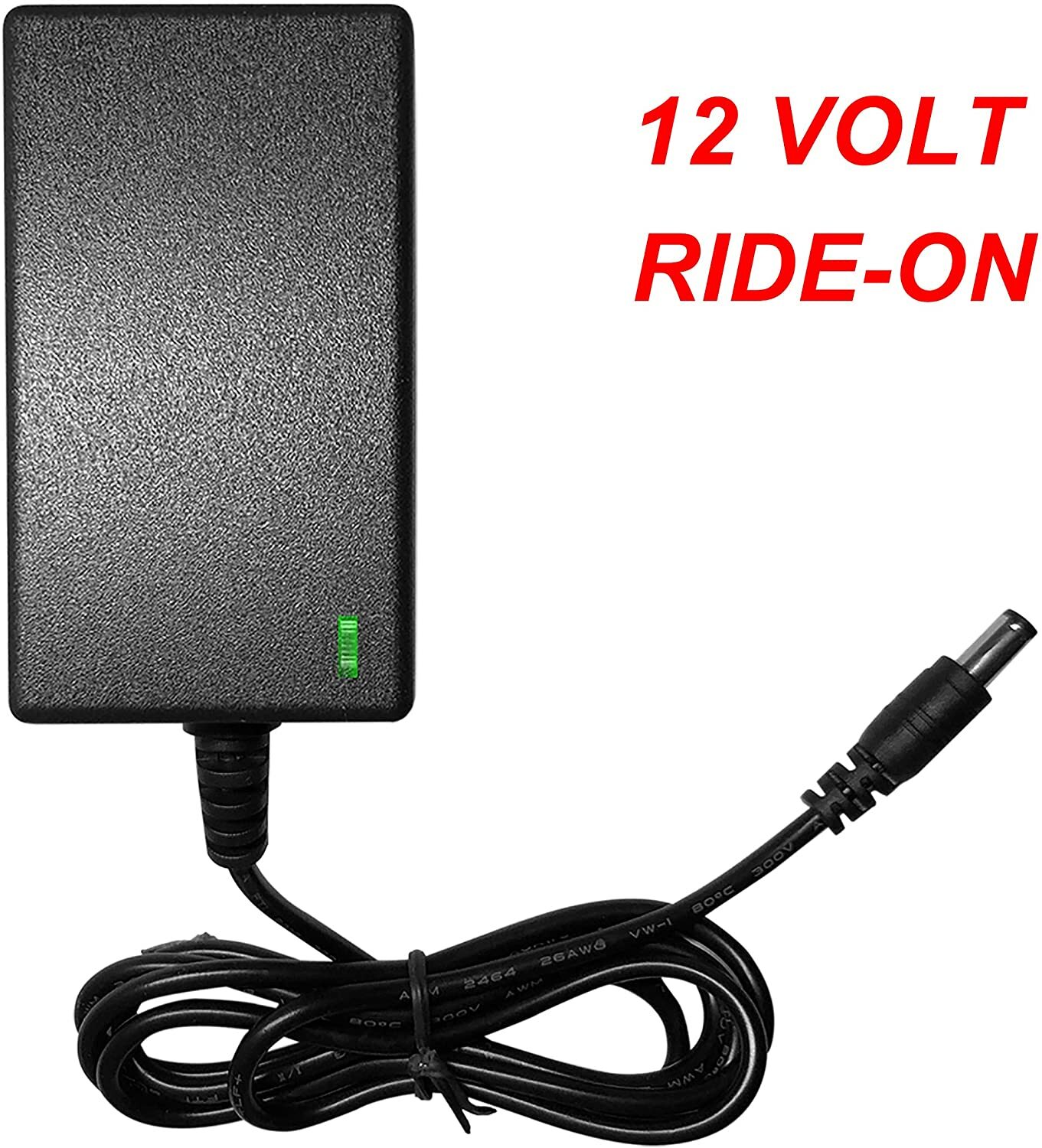 12-Volt Charger-Ride On Toys 12V Battery Charger-Electric Power Round type plug
