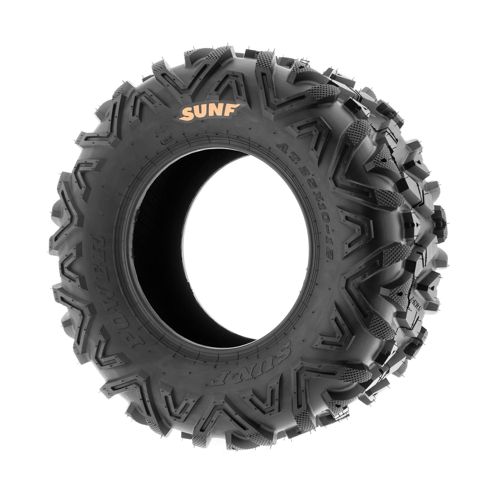 Set of 2 SunF A033 Power.I AT 25×10-12 ATV UTV Off-Road Tires All-Terrain, 6 …