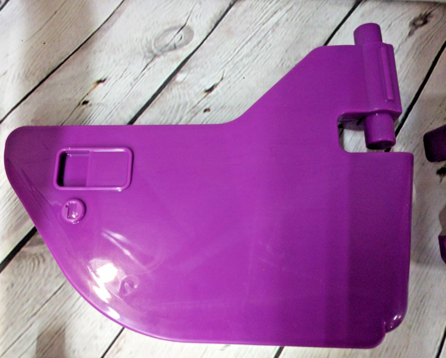 Genuine Power Wheels Barbie Jammin Jeep Doors and Hinges Purple