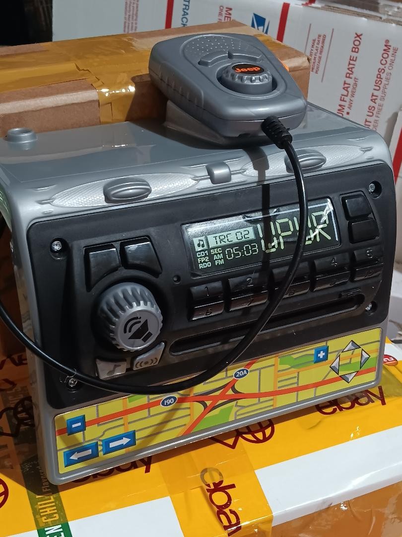 Power Wheels JEEP PA Sound Box Genuine ADD BATTERIES
