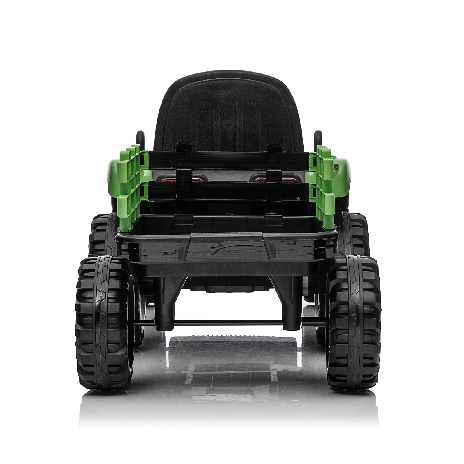 24V 400W Ride on Tractor W/ Trailer Remote Control Electric Car for Kids Ages 3+