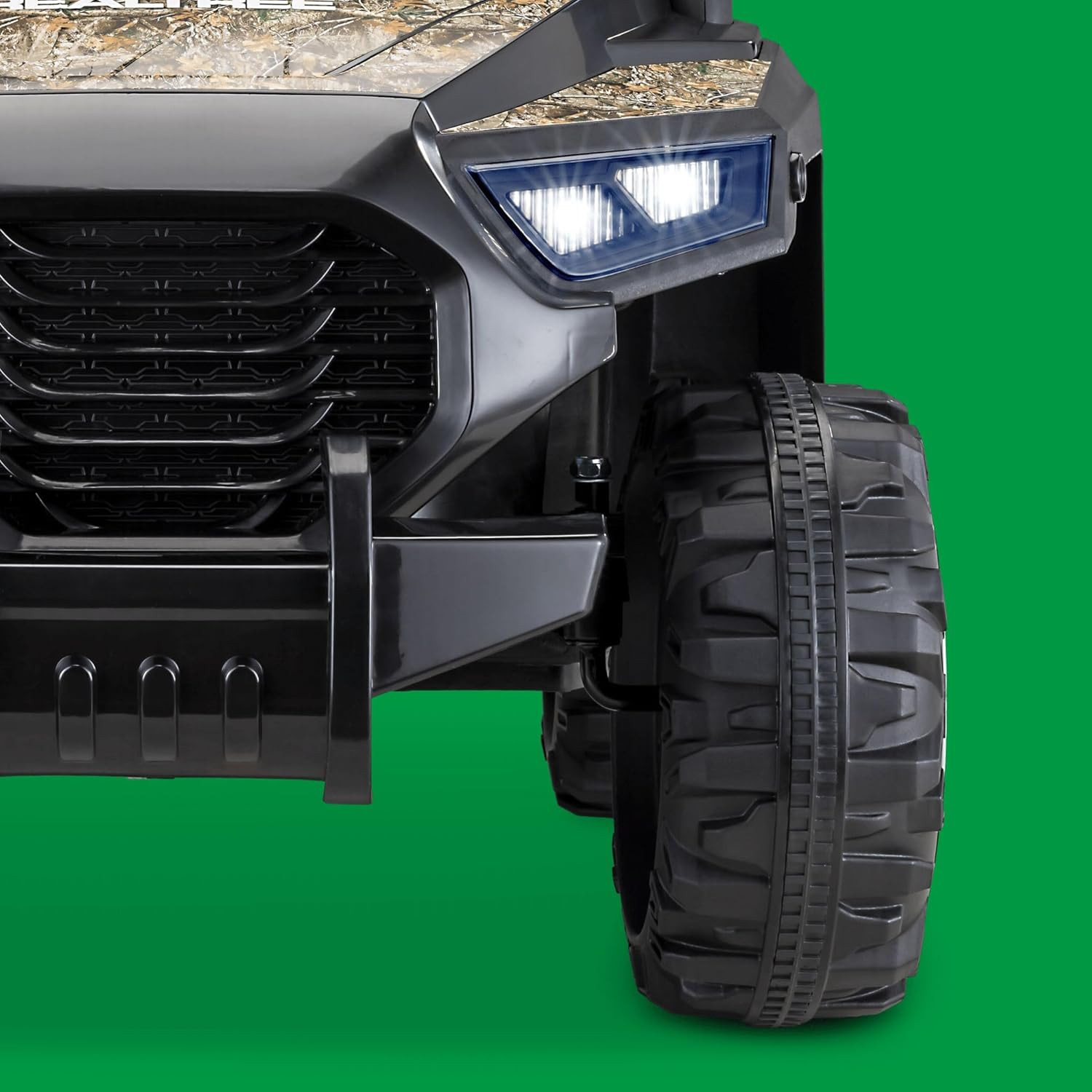 6V Realtree Whipsaw Kids UTV Ride on Toy, Electric Cars for Kids Ages 3-5 up to