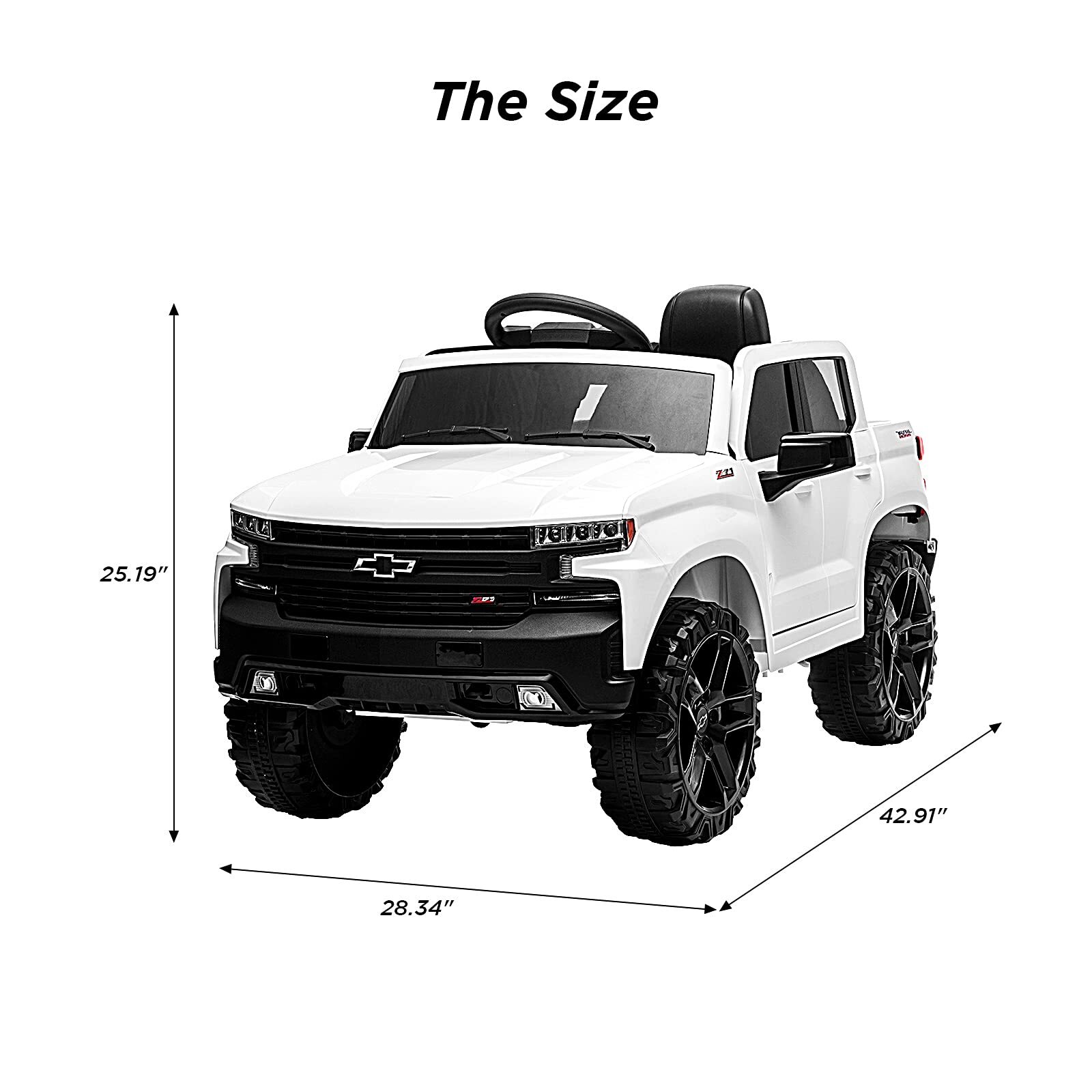⭐🚗 Ride on Truck with Remote Control for Kids 12V Battery Powered Electric Vehi