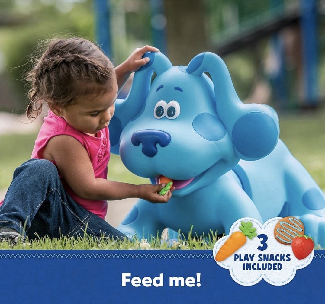 New Blues Clues Snack Time Ride-On Toy 18-30 Months Rechargeable Battery Kids 6v