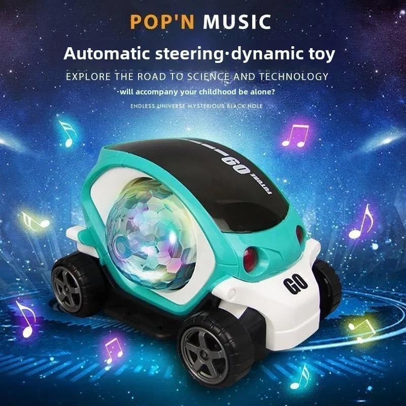 Baby Toddler Crawling Sensory Toys Electronic Car Plastic Present Lovely Car