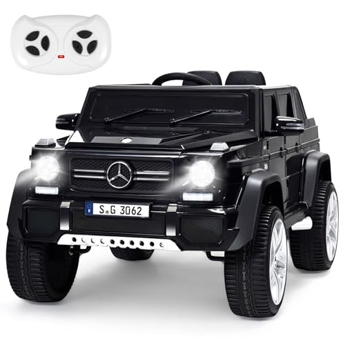 Ride on Car, Licensed Mercedes-Benz Maybach, 12V Battery Powered Vehicle Black
