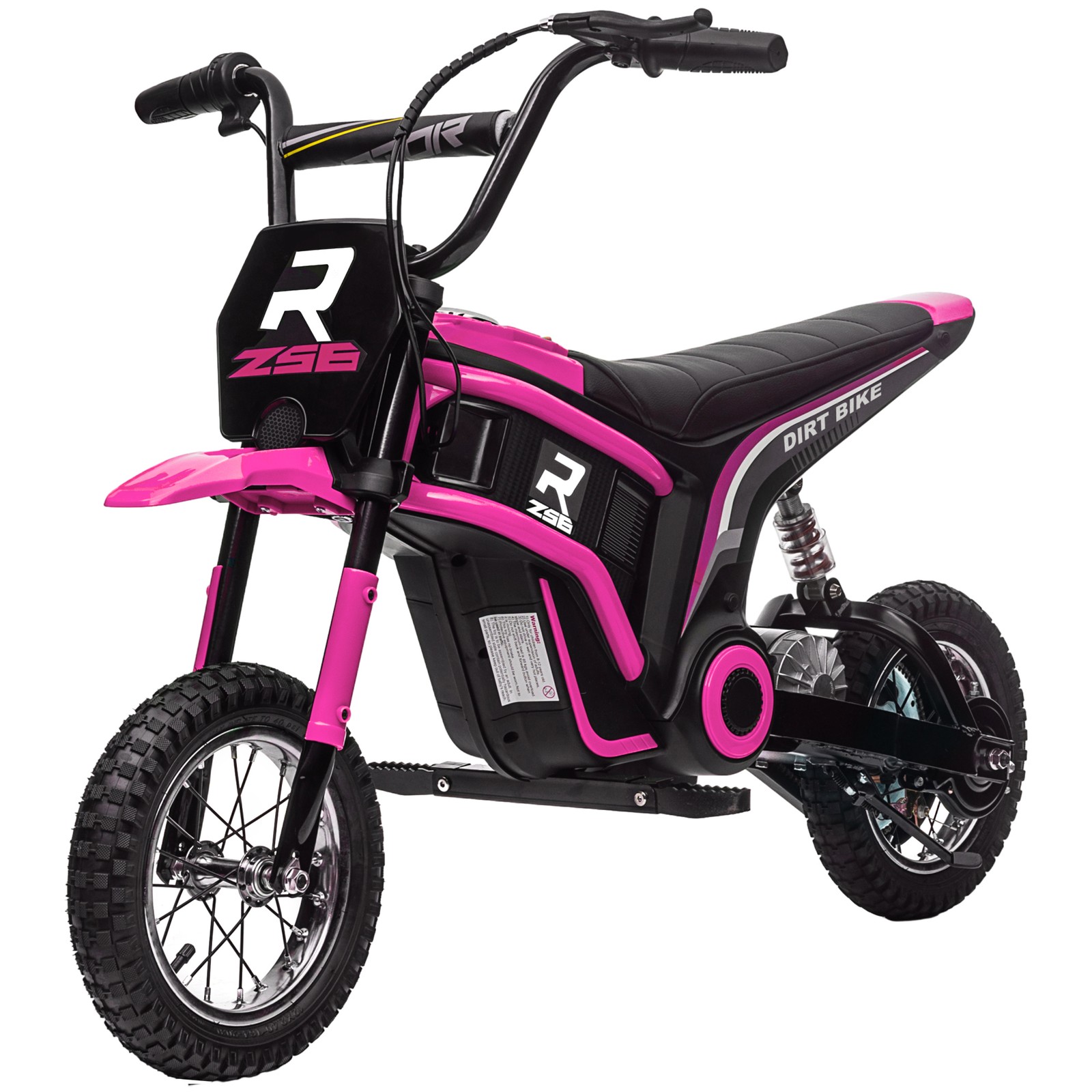 24V 350W 15 MPH Electric Dirt Bike Motorcycle w/ Twist Grip, Pink