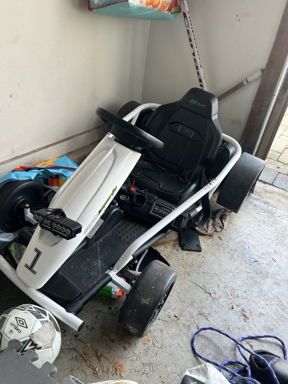 GoKart Battery Operated Ride-On Go-Kart frame, I can include electric parts
