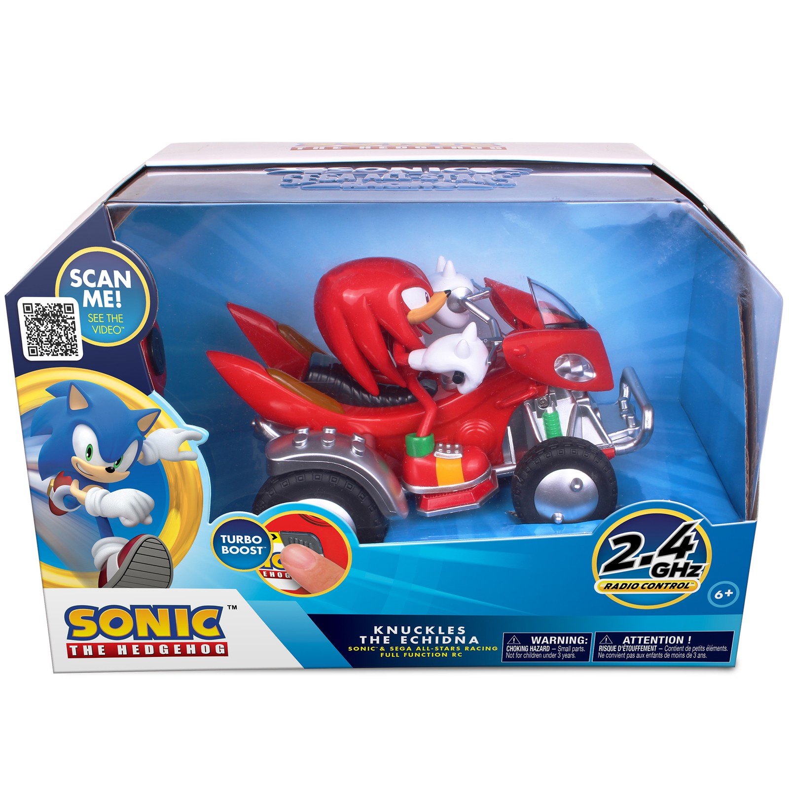 NKOK Sonic and Sega All Stars Racing Remote Controlled ATV Car w/ Lights