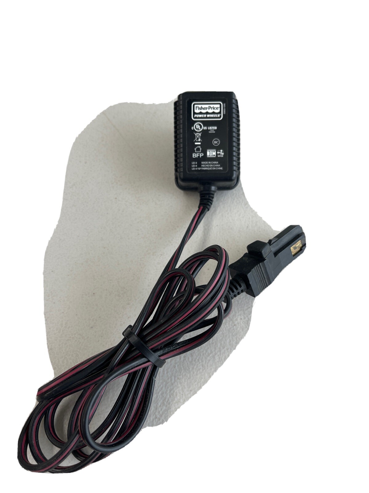 For Power Wheels 00801-1778 12V Battery Charger Fisher Price 6′ cable