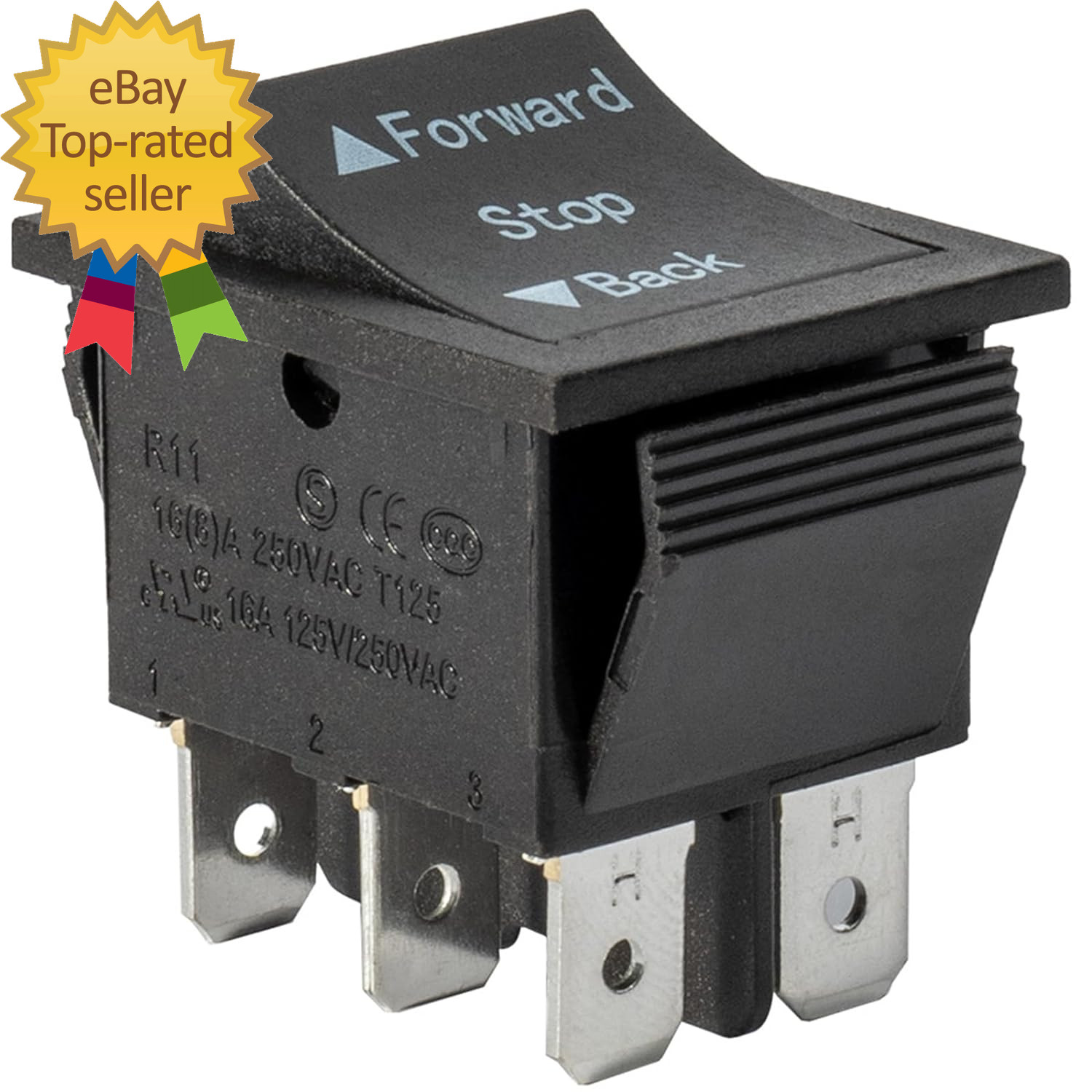 2 Pcs Universal 6V 12V 24V Forward Reverse Switch Compatible with Power Wheels