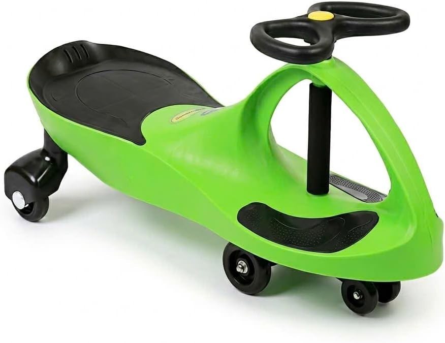 Ride On Wiggle Car Kids Toy Green Red Blue No Pedals 220 Lb Capacity