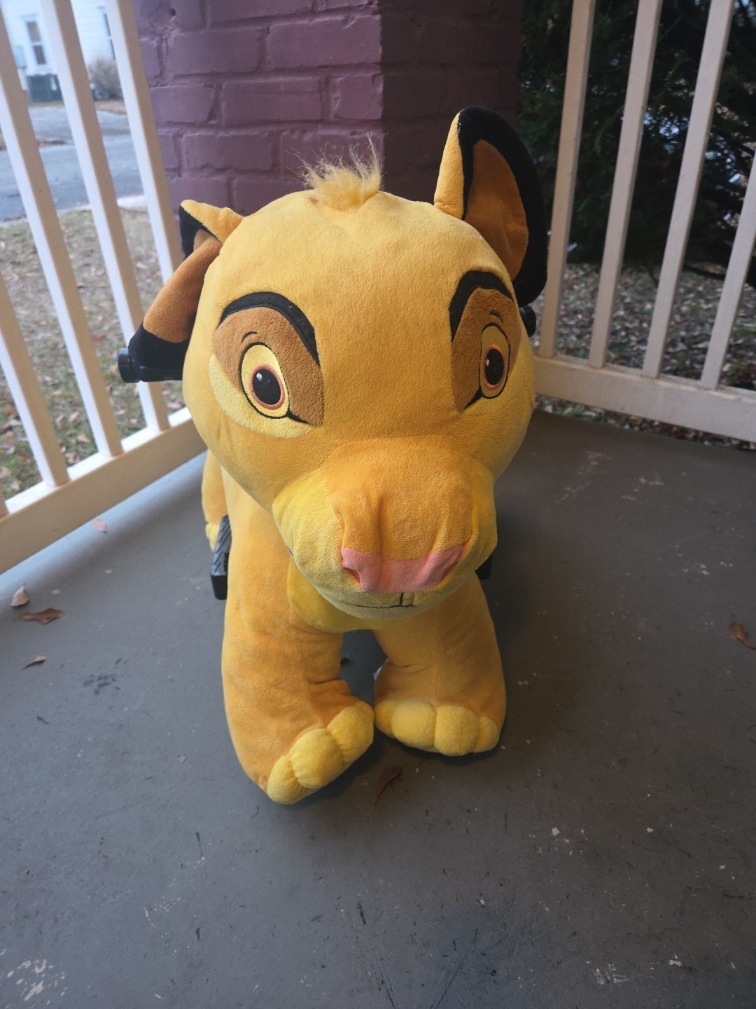 Lion King 6 Volt Cub Simba Plush Ride On By Dynacraft With New Battery