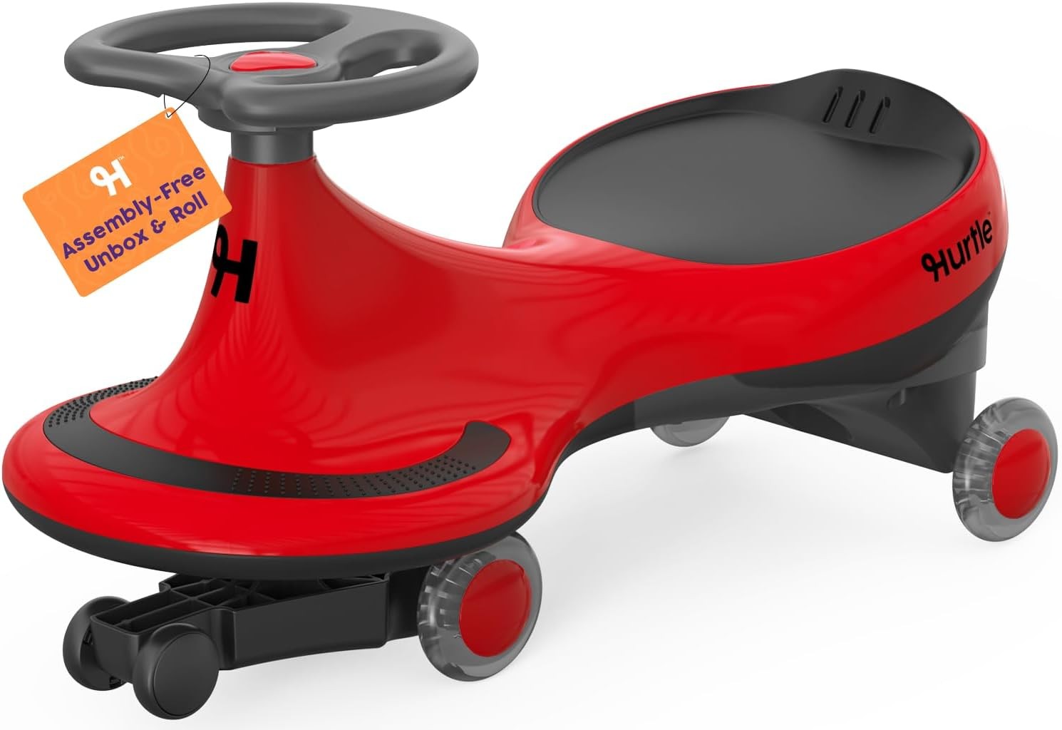 Swing Ride On Car Wiggle Car Toy Kids No Pedals Batteries/Gears Safe Toddler