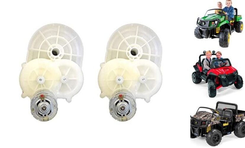 Official RZR/Gator 12V Motor Gearbox Replacement Kit White
