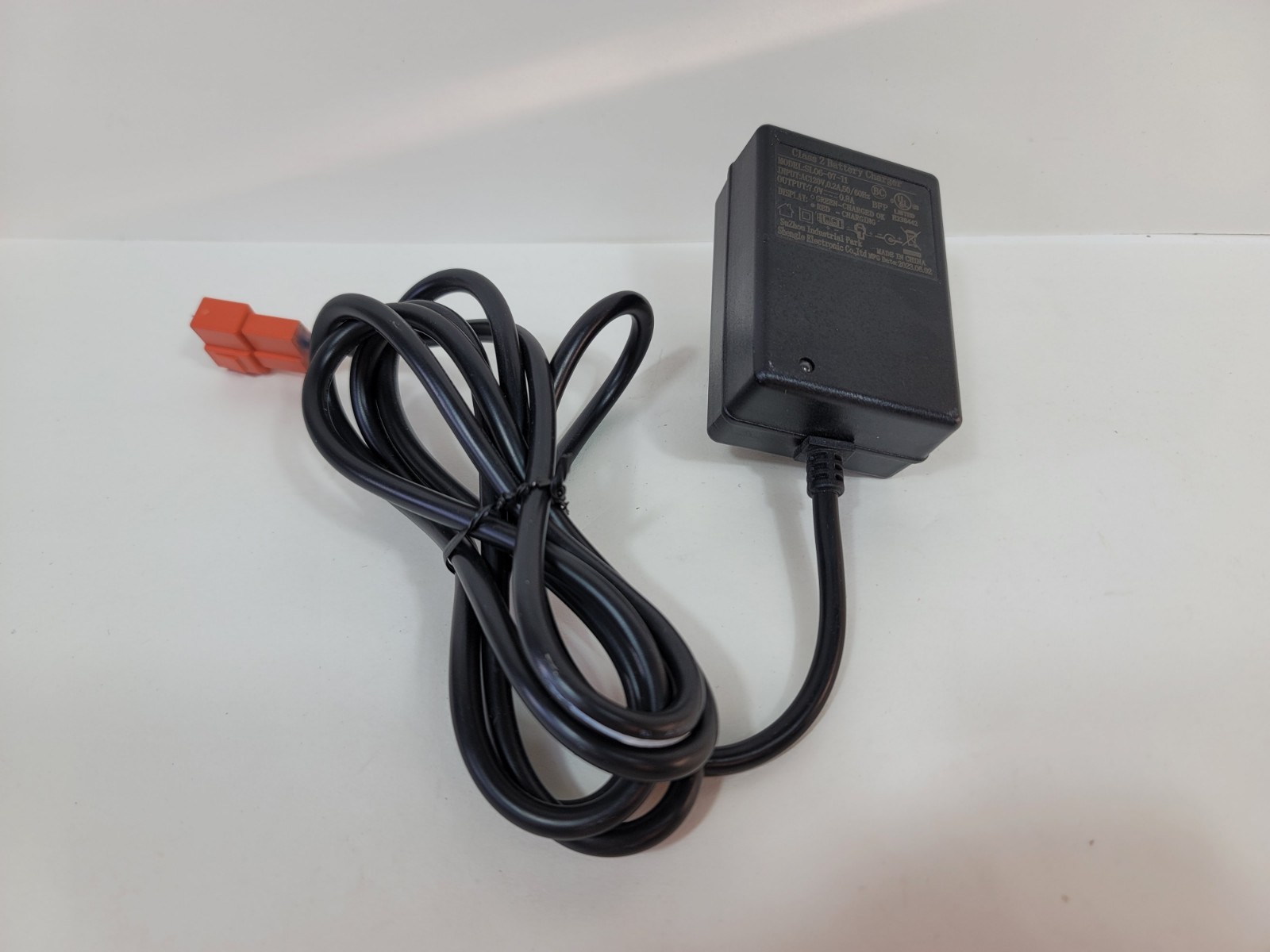Class 2 Battery Charger | Model: SL06-07-11 | 7.0V 0.8A Disney Kids Ride On Car