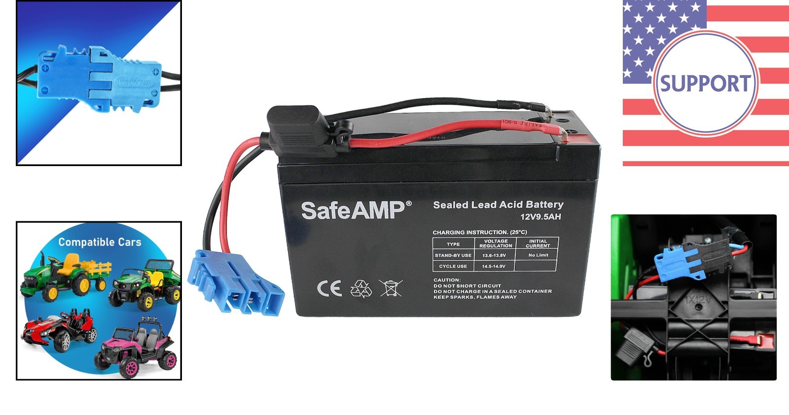 Efficient 12V Battery for Peg-Perego Vehicles – Reliable & Long-lasting Power