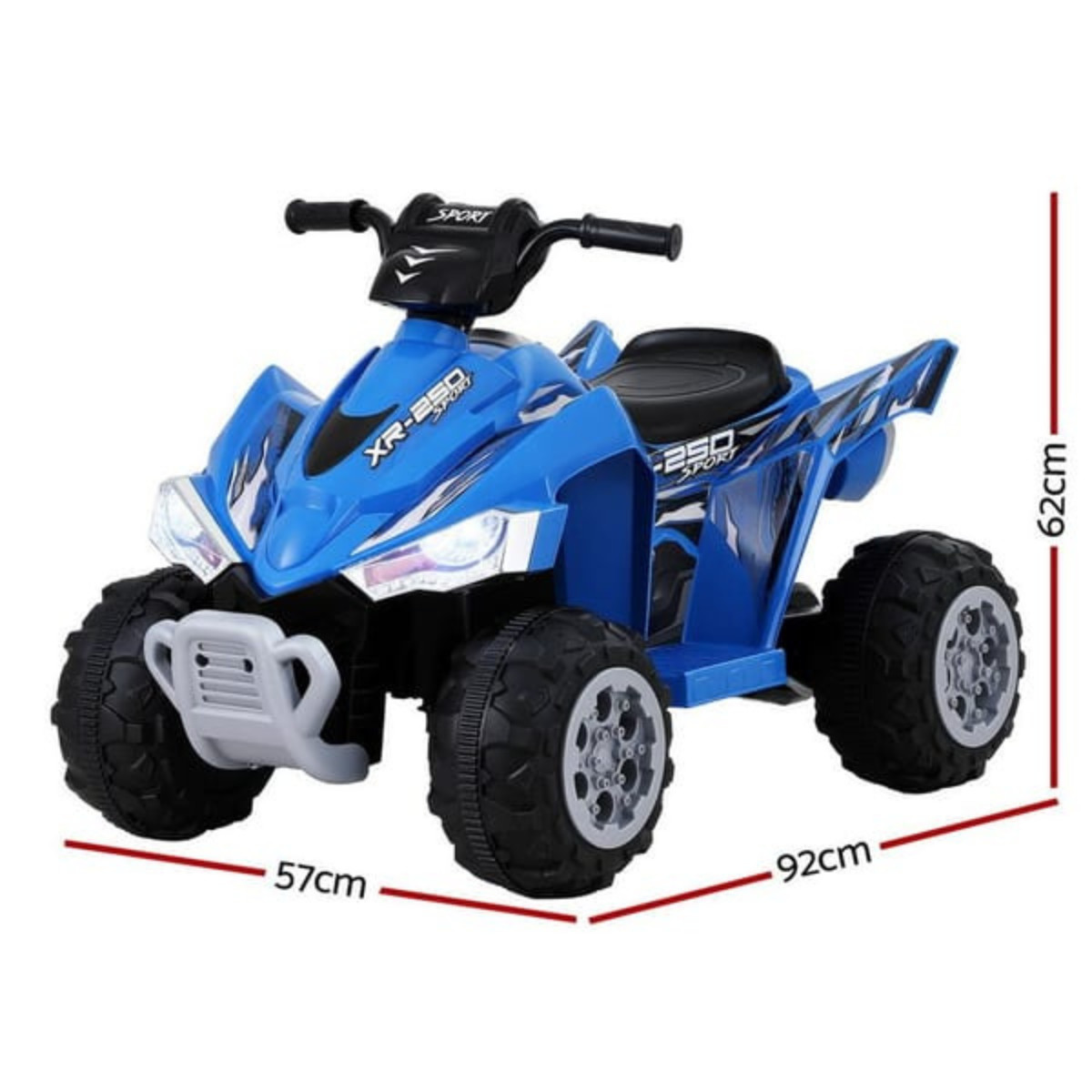 12V Kids Electric Quad Bike Ride On ATV Motorbike Toy Blue
