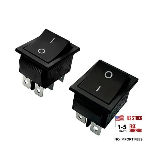 00801-1775 Shifter Rocker Switch DPDT 6 Pin for Power Wheels,fits for Fisher